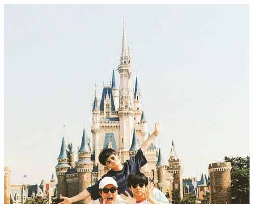 間宮祥太朗、千葉雄大へ“じじぃ孝行” 矢本悠馬とのディズニー写真に反響