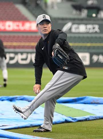 雨天中止に巨人・則本は苦笑い「雨男再来とでも書いておいてください」移籍後初勝利は持ち越しも「リカバリーにあてる時間が増えた。プラスに考えて」