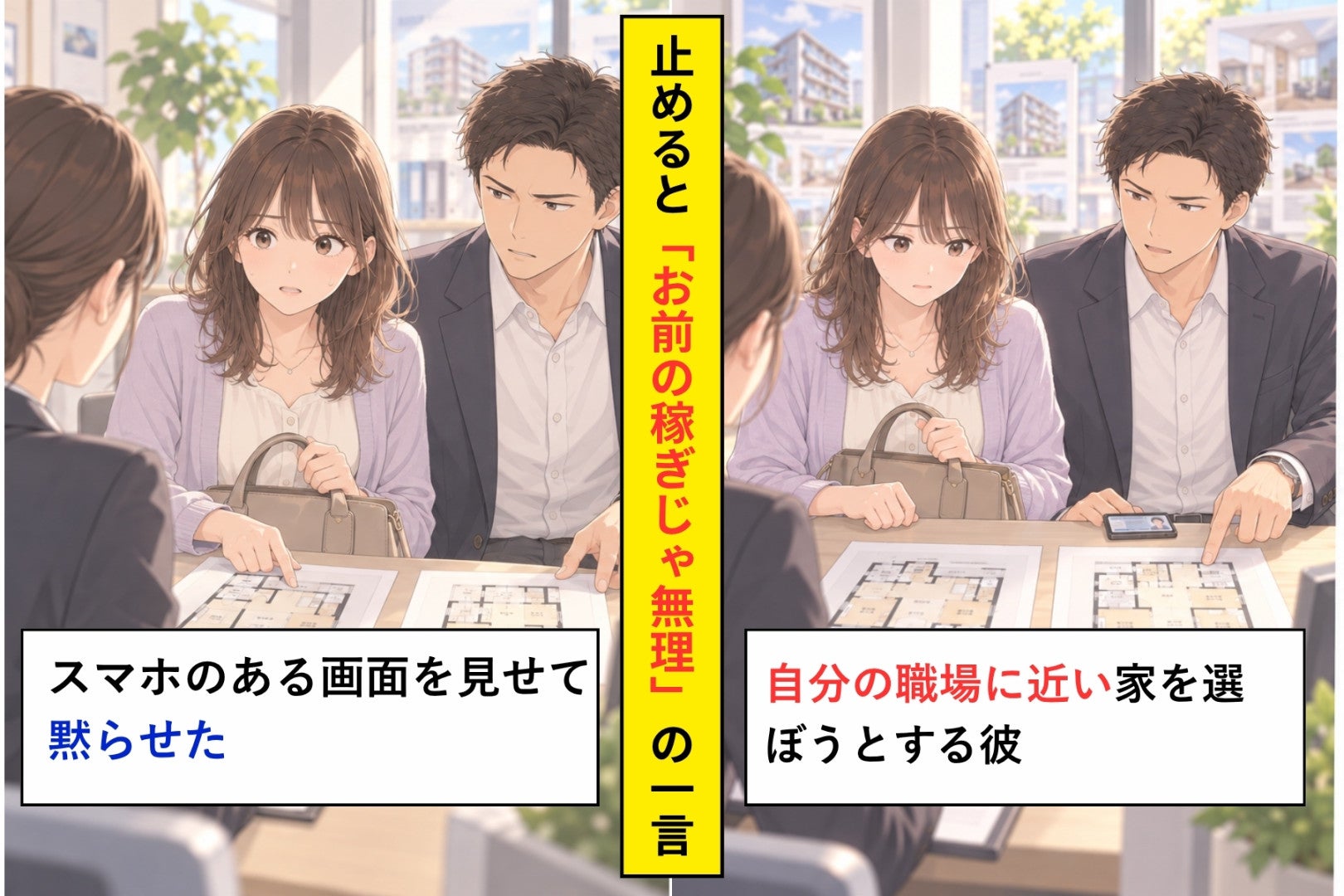 「お前の稼ぎじゃ無理」と言い切った彼の前で、私が契約者の欄に名前を書いた理由