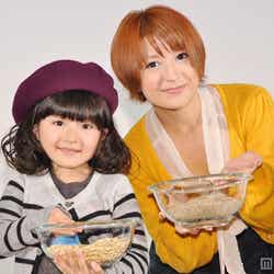 (左から)小林星蘭、矢口真里