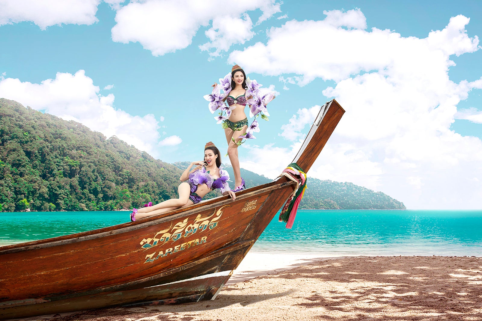 ビキニカレンダー2019オリジナルフォト／画像提供：ベトジェットエア