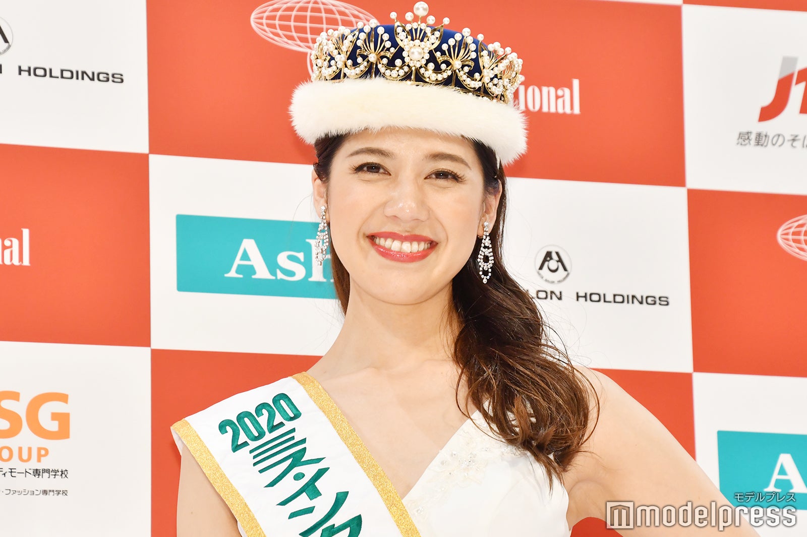 「2020ミス・インターナショナル日本代表」に選ばれた寺内千穂さん （C）モデルプレス