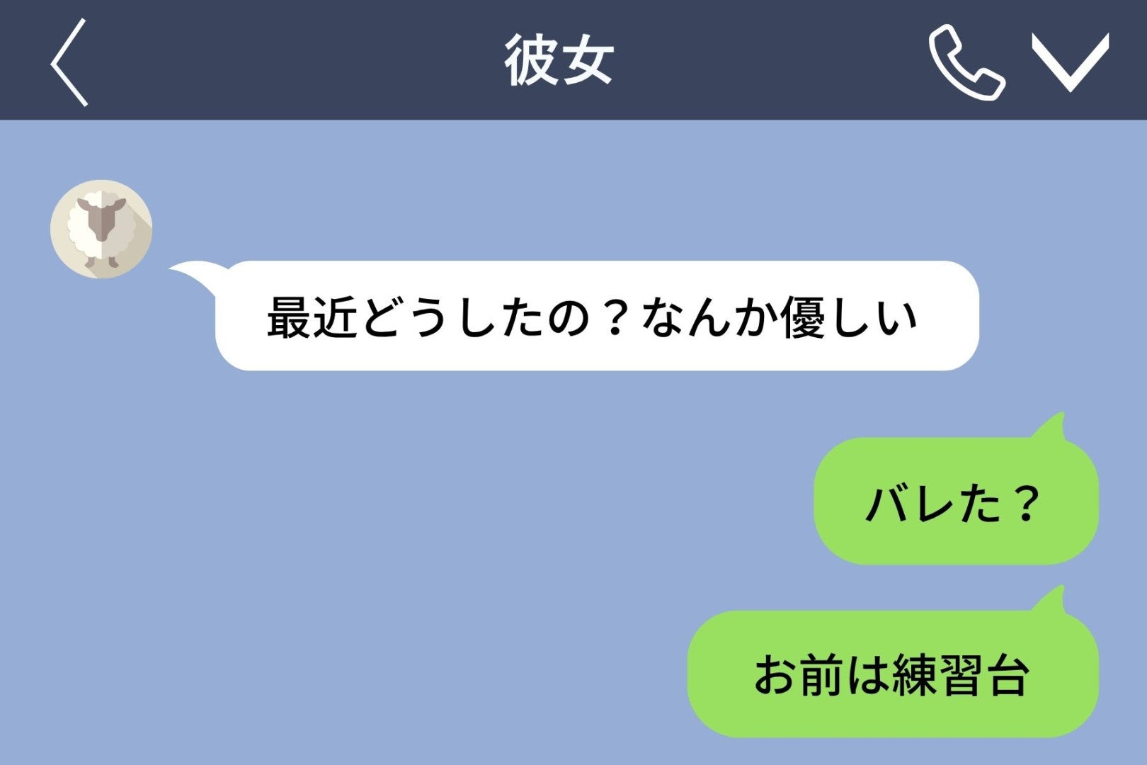 「最近どうしたの？なんか優しい」と聞かれた俺が、「お前は練習台」と返した本当のわけ