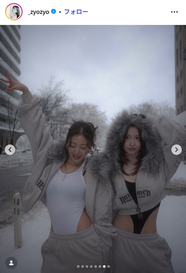 ジヒョInstagramより