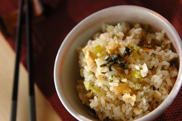 大根の葉ご飯