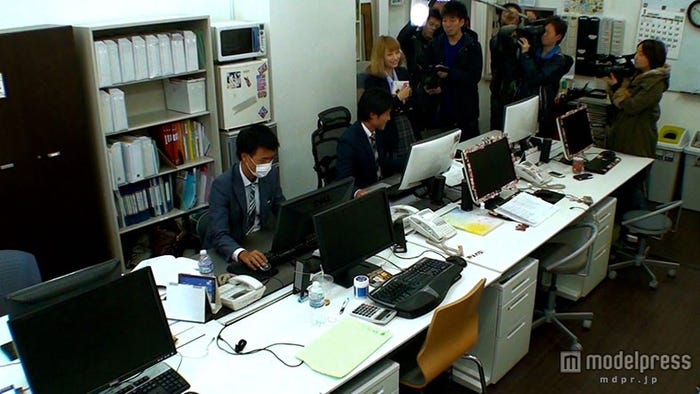 学校に突如、テレビカメラが(画像提供:テレビ東京)