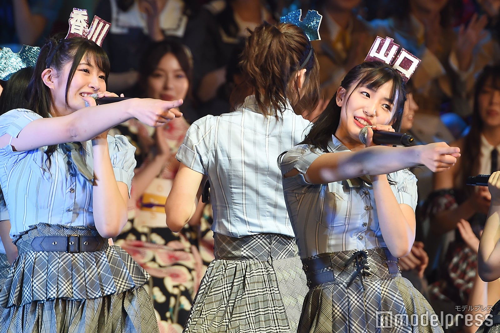 行天優莉奈、下尾みう「AKB48グループリクエストアワー セットリストベスト100 2019」 （C）モデルプレス