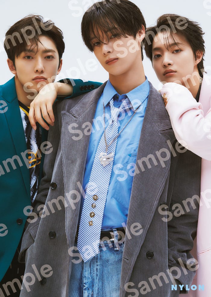 FUMA、K、EJ/Amazon特典(C)NYLON JAPAN