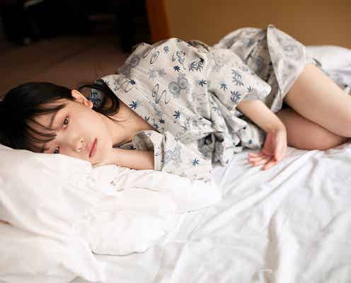 乃木坂46久保史緒里「寝起きでほぼすっぴん」色っぽさ漂う浴衣カット解禁<交差点>