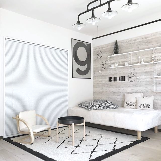 狭い1kの部屋も大変身 インテリア レイアウトから学ぶおしゃれな空間にするヒント モデルプレス