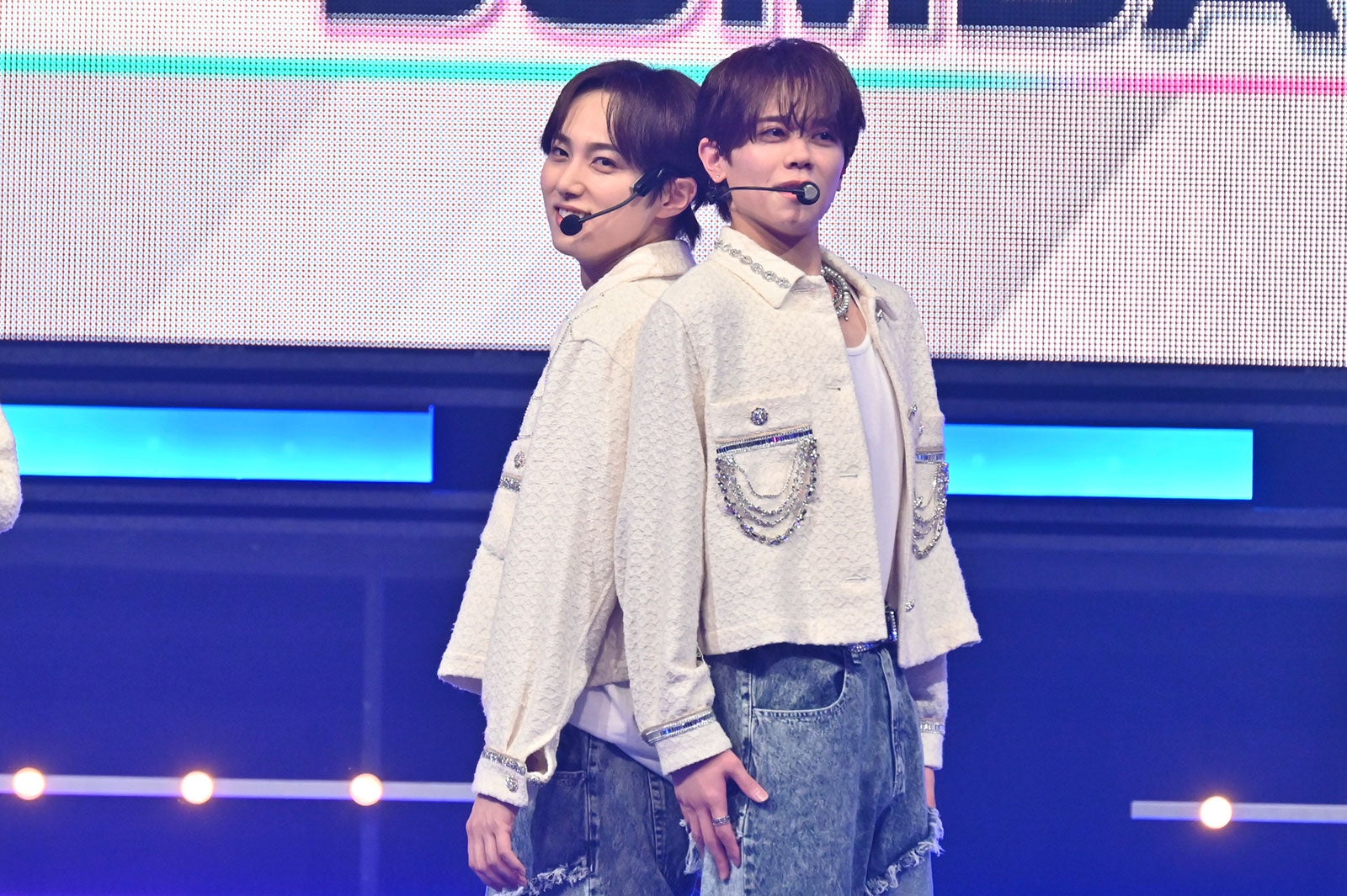 尾崎匠海、藤牧京介／INI（C）テレビ朝日