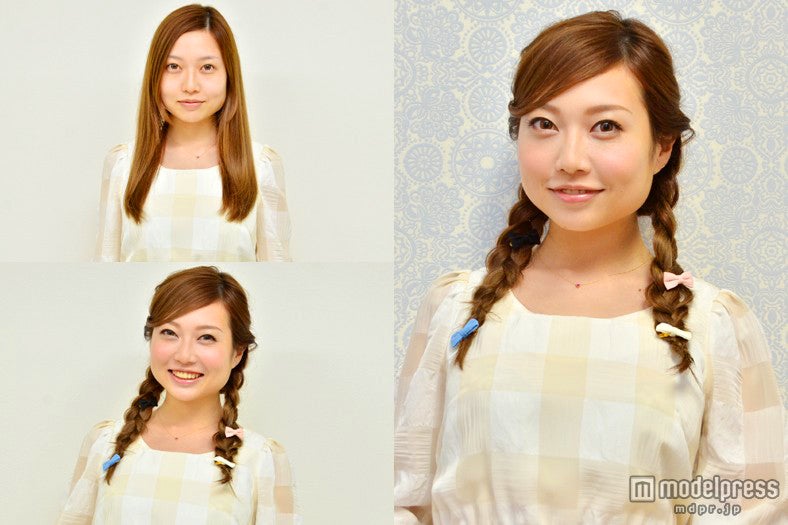 アナ風に天真爛漫でキュートに変身