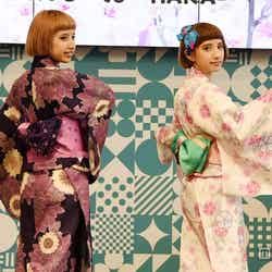 京都のはんなり双子モデル・えまえり、パリ「JAPAN EXPO」で日本アピール