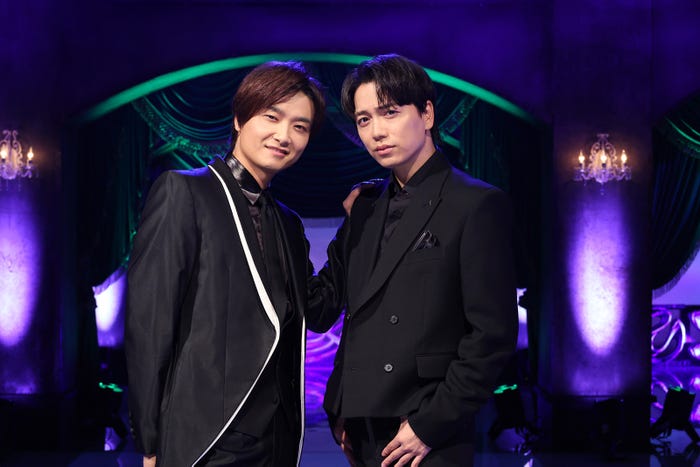 井上芳雄、山崎育三郎(C)フジテレビ