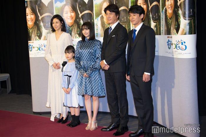 松嶋菜々子、粟野咲莉、広瀬すず、草刈正雄、藤木直人(C)モデルプレス