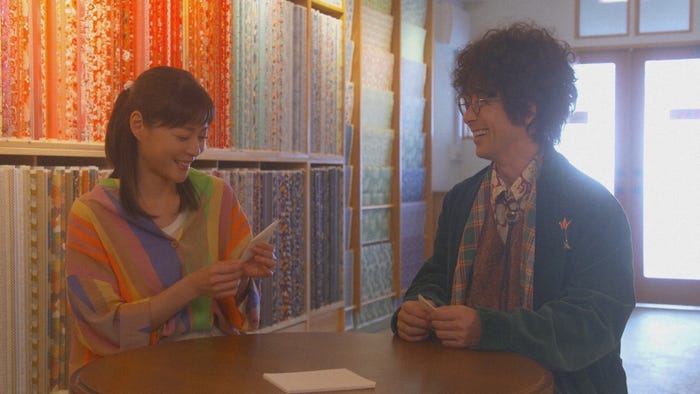 上野樹里、滝藤賢一(C)NHK