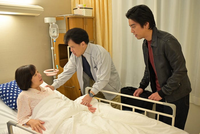 七瀬なつみ、橋本じゅん、桐谷健太/「4分間のマリーゴールド」第5話より(C)TBS