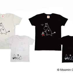 Tシャツ（ブラック・ホワイト）各880＄（台湾ドル）※S、M、L（C）Moomin Characters