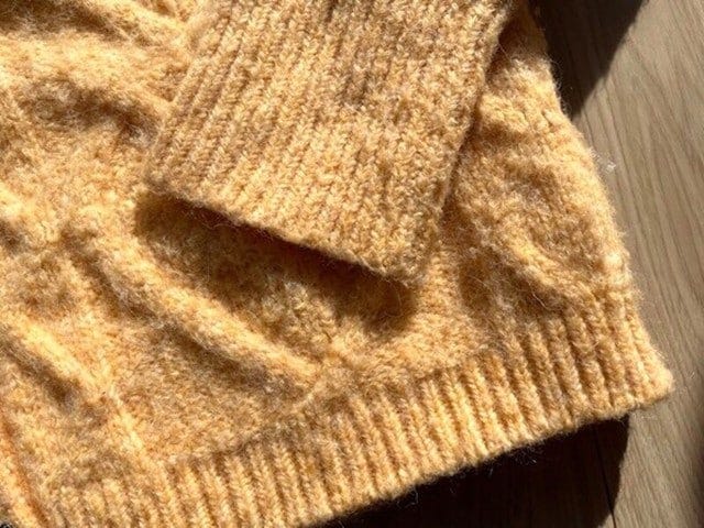 袖口や裾など、擦れる回数が多い部分は毛玉ができやすいので要注意！