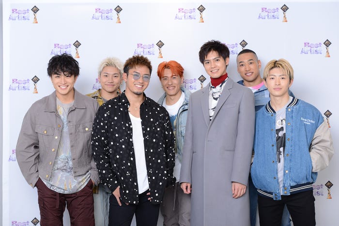 GENERATIONS(前列左から)白濱亜嵐、数原龍友、片寄涼太、佐野玲於(後列左から)小森隼、中務裕太、関口メンディー(画像提供:日本テレビ)