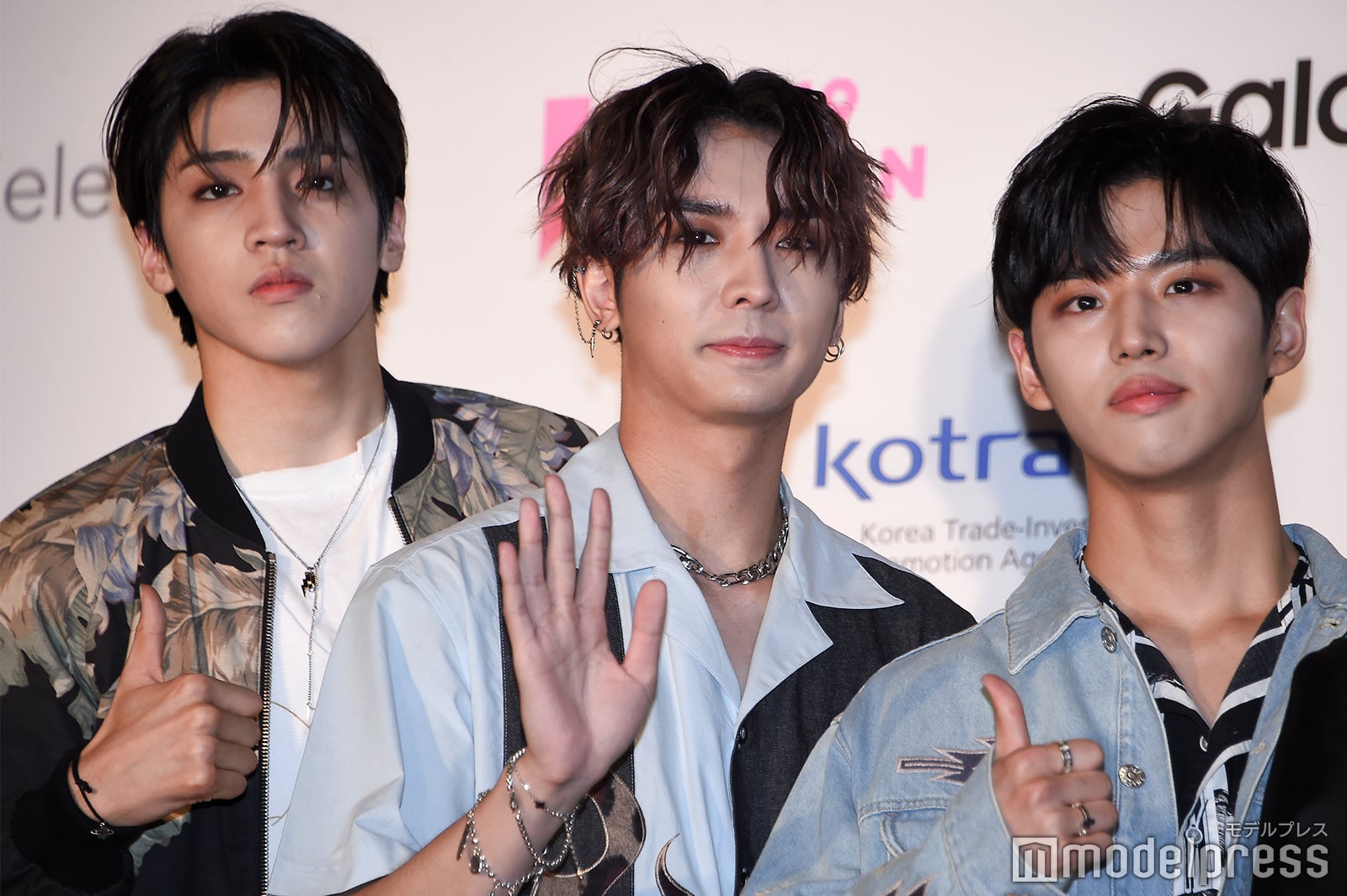 PENTAGON／ウソク、ユウト、ホンソク （C）モデルプレス