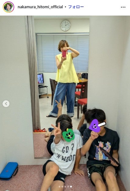 中村仁美アナウンサーInstagramより