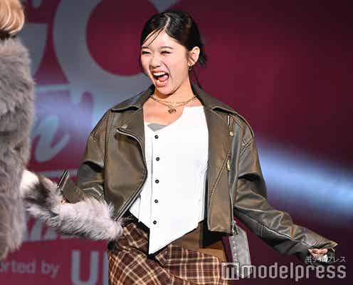 「今日好き」中島結音、美バスト際立つ秋コーデで登場【TGC teen 2024 Summer】