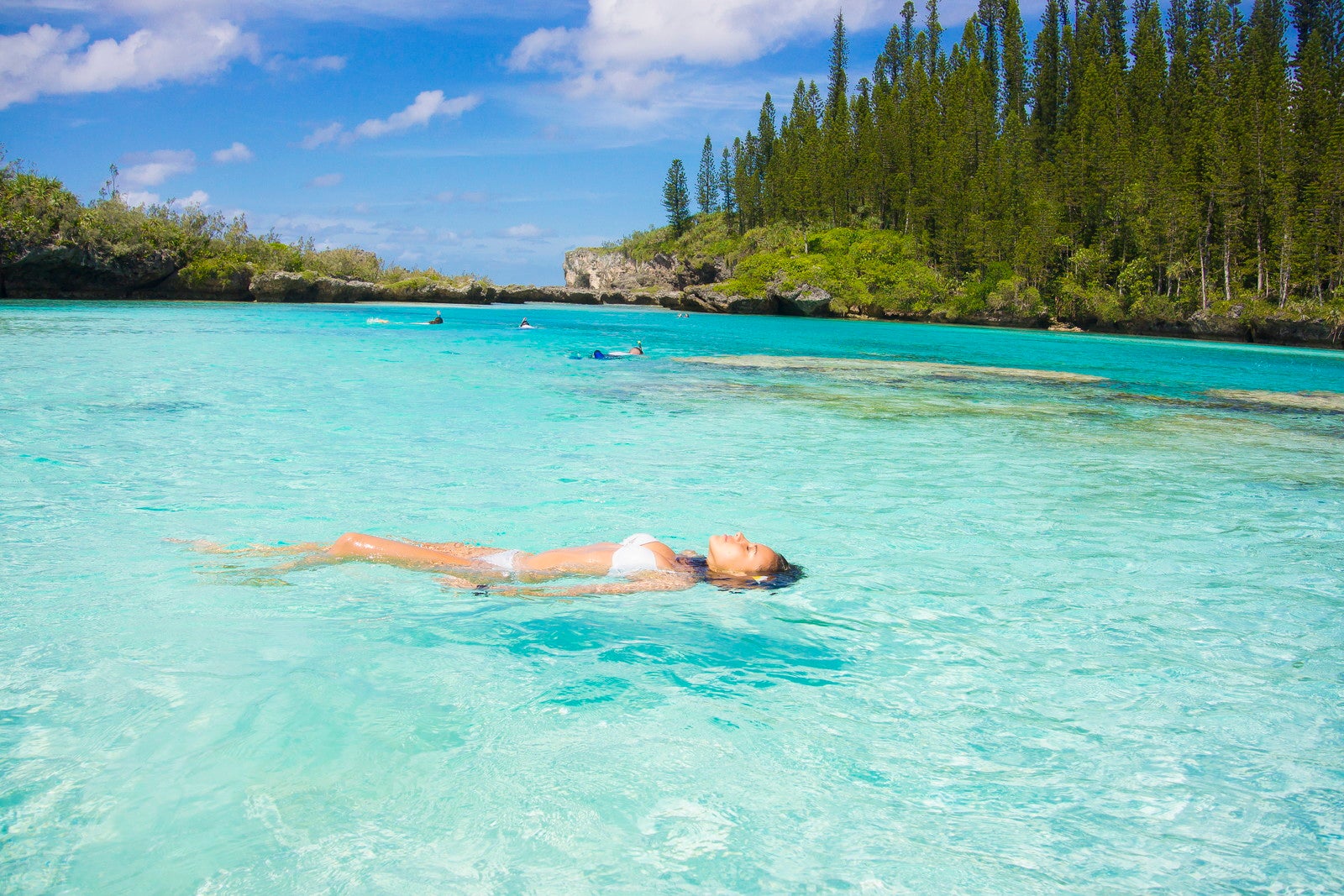 遠浅で誰でも安心して楽しめるピッシンヌ・ナチュレル（C）Toko NCT