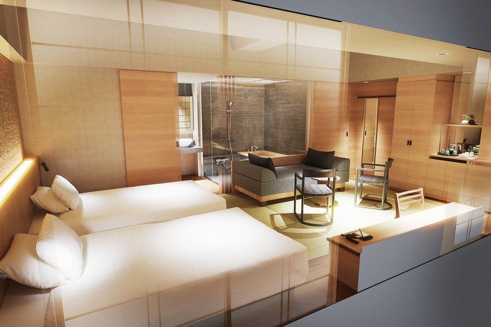 「庭のホテル 東京」大規模リニューアル、新客室に自然を愛でる庭…“美しいモダンな和”を昇華