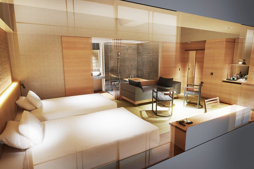 「庭のホテル 東京」大規模リニューアル、新客室に自然を愛でる庭…“美しいモダンな和”を昇華