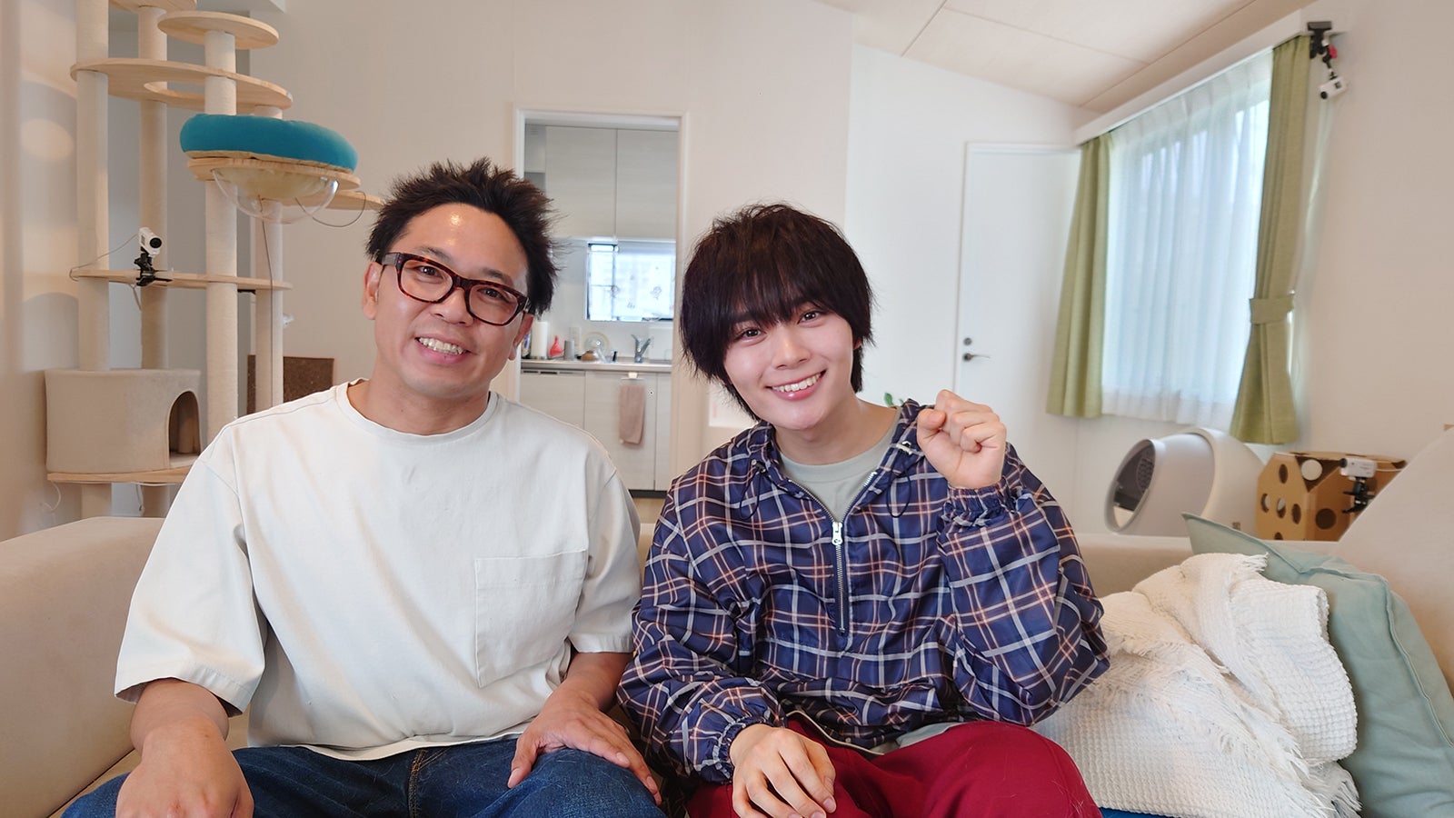 なにわ男子・大西流星、サンシャイン池崎の家を訪問 保護猫とふれあう作戦で奮闘も