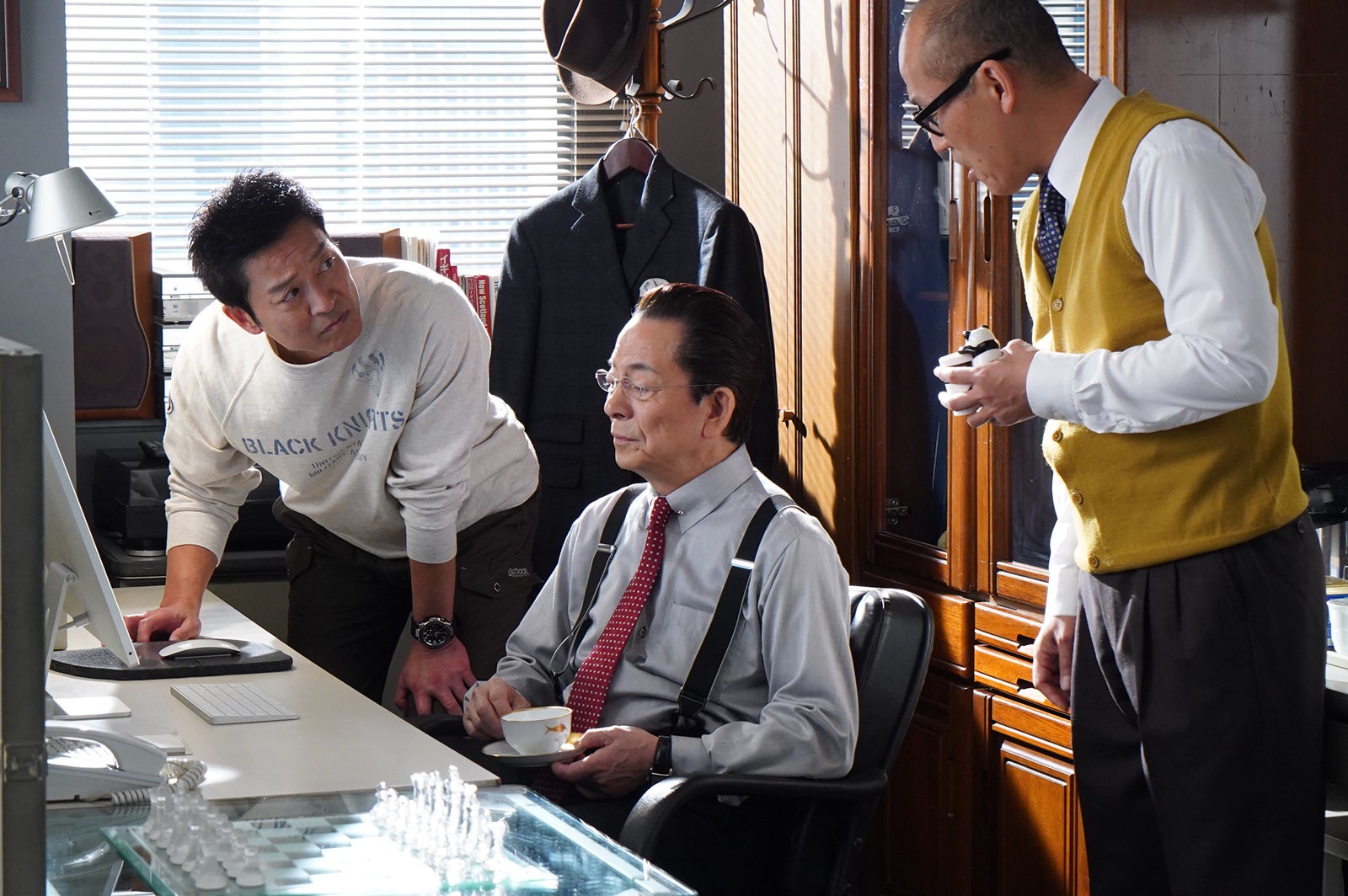 水谷豊、寺脇康文、山西惇「相棒season22」第17話より（C）テレビ朝日