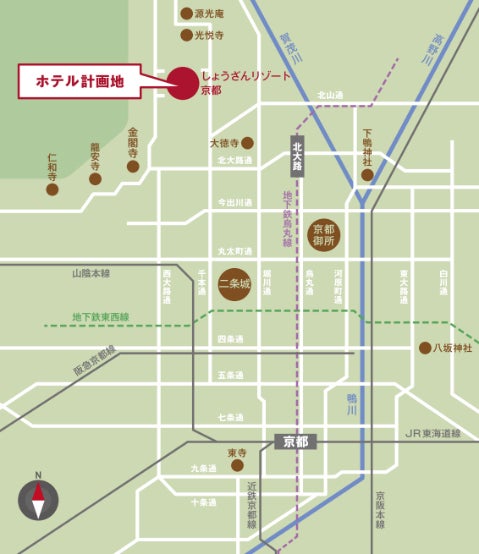 （仮称）京都鏡石ホテルプロジェクト／画像提供：ヒルトン