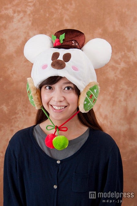 2パーク共通:ファンキャップ着用イメージ(C)Disney