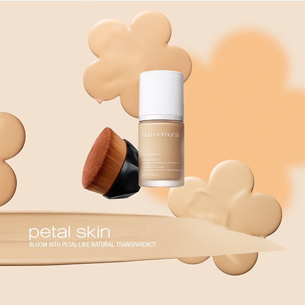 「shu uemura」から美しい花びらのような肌へと導くファンデーションが登場