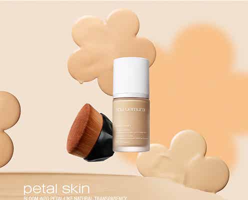 「shu uemura」から美しい花びらのような肌へと導くファンデーションが登場