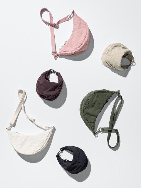 ラウンドウルトラミニバッグ 2025ユニクロ秋冬女性おすすめラウンドウルトラミニバッグ