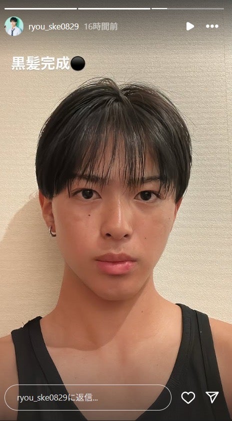 曽根凌輔Instagramストーリーズより