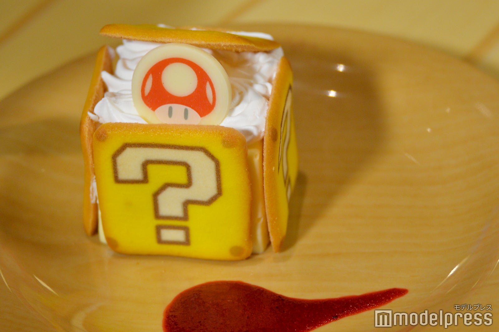 「ハテナブロック・ティラミス」／スーパー・ニンテンドー・ワールド（C）モデルプレス