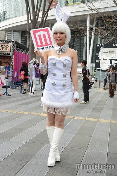 キュートなうさ耳がこだわりポイントだというファンのみぃーみさん