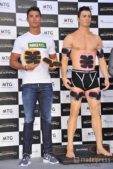 イベントの様子/クリスティアーノ・ロナウド