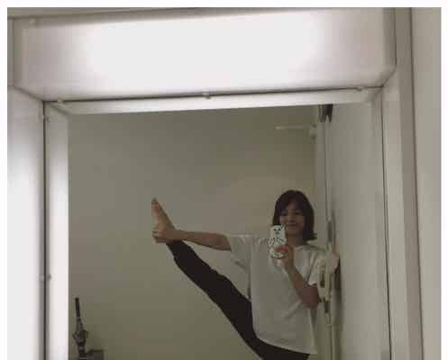石田ゆり子、見事な“Y字バランス”披露で驚きの声