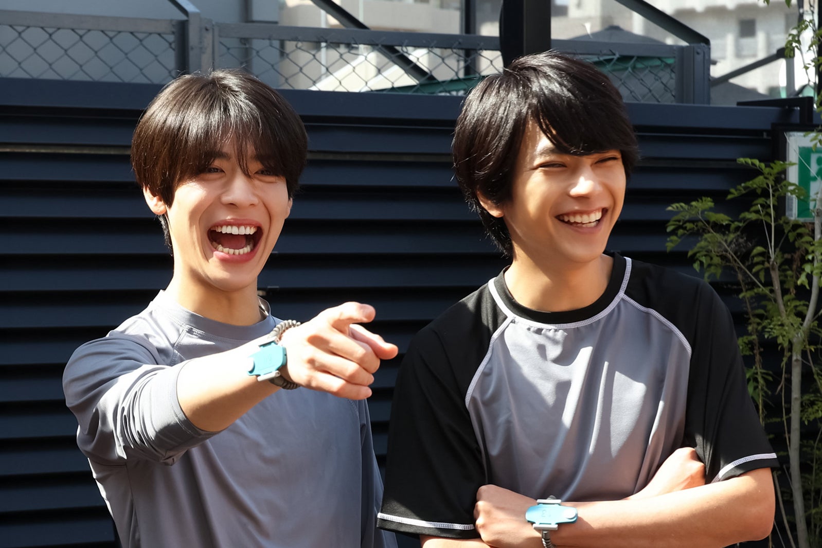 （左から）松島聡、佐藤勝利（C）フジテレビ