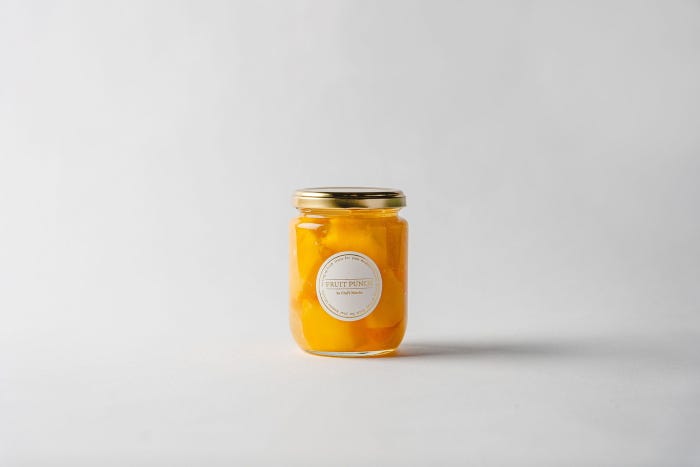 “太陽のタマゴ”フルーツポンチ3,000円(税込)/提供画像