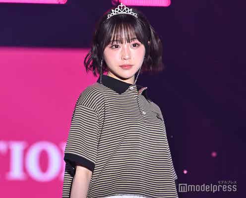 なえなの、フリルスカート×ラインパンツの個性派コーデ着こなす【TGC2025S/S】