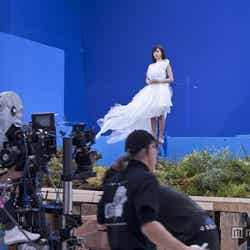 深田恭子/「ポカリスエット イオンウォーター」の新CM「登場」篇のメイキング