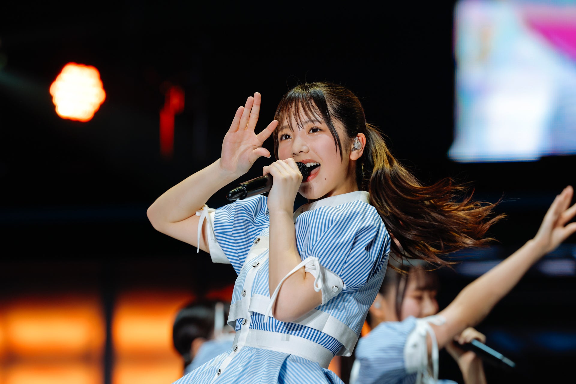 下田衣珠季／日向坂46五期生「おもてなし会」撮影：上山陽介