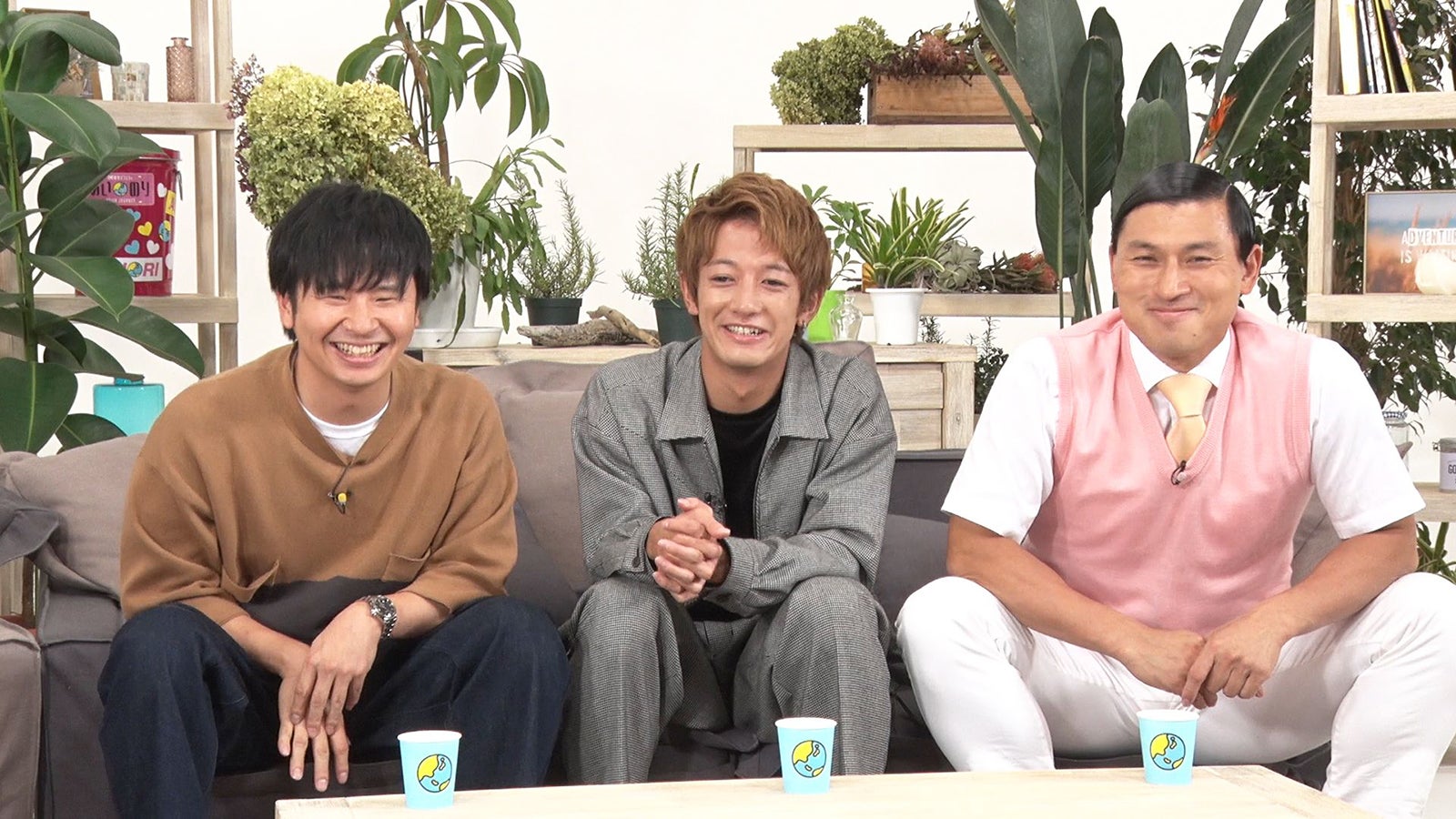 若林正恭、大倉士門、春日俊彰／「あいのり：Asian Journey」第5話より（C）フジテレビ