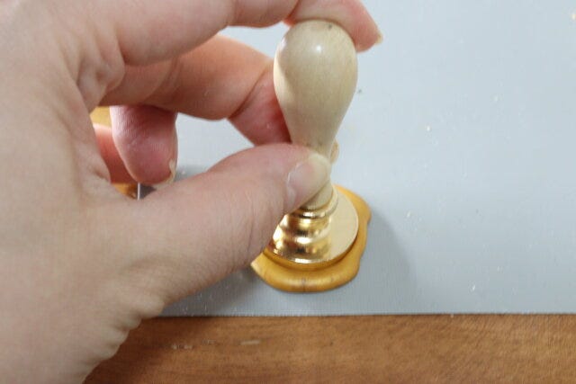 スタンプヘッド、シーリングスタンプ用(シンデレラ) 使用例 スタンプヘッド、シーリングスタンプ用(シンデレラ) 使用例