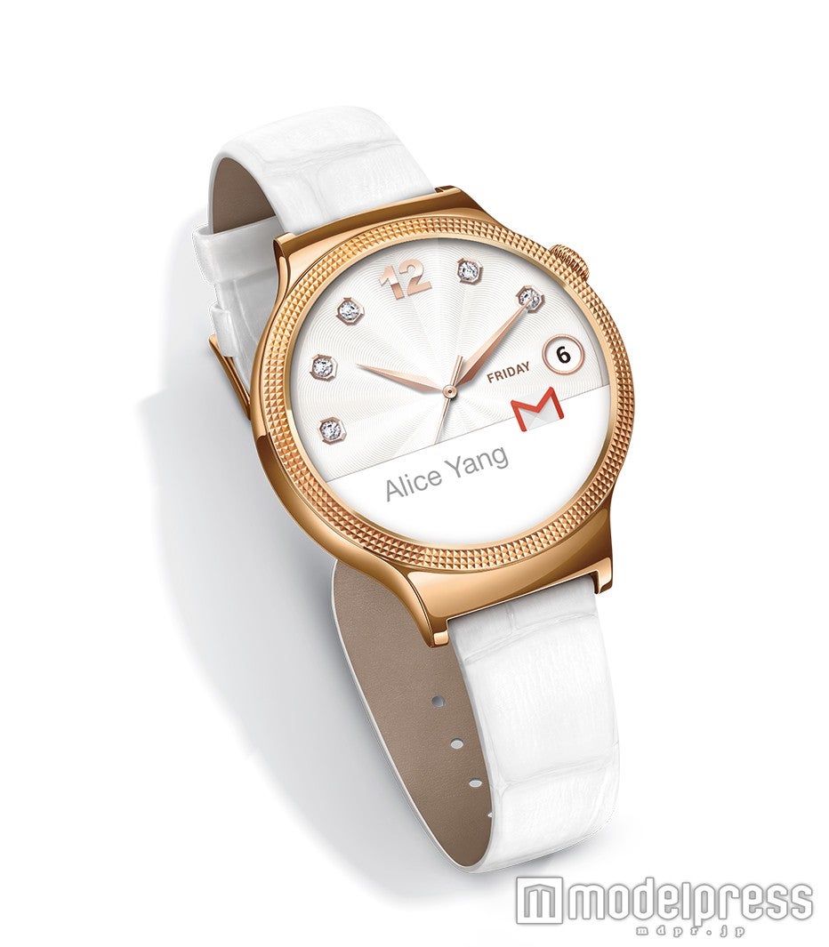 「HUAWEI WATCH Elegant（ホワイト）」61,800円（税抜）／2016年6月17日発売